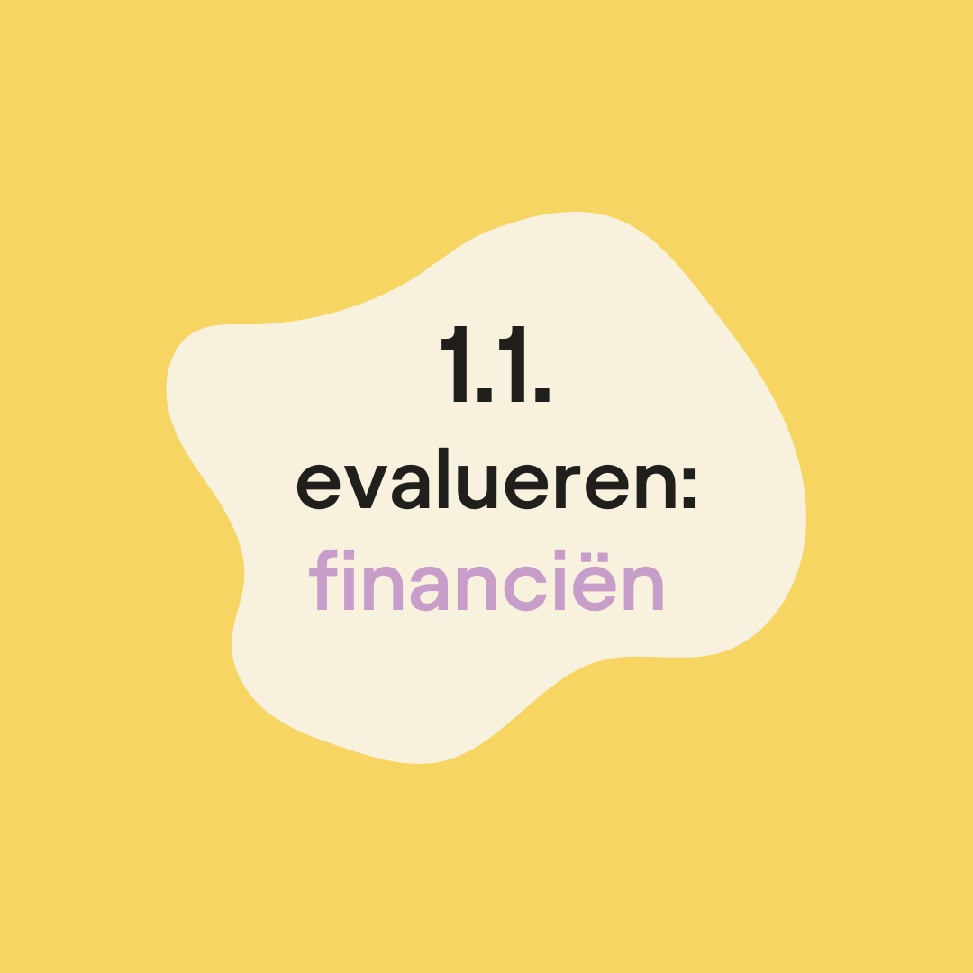 weekplanning plan a financiën